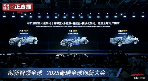 尹同躍再喊“不客氣”,奇瑞發(fā)布五大核心技術(shù),明年超20款車(chē)搭載智駕功能