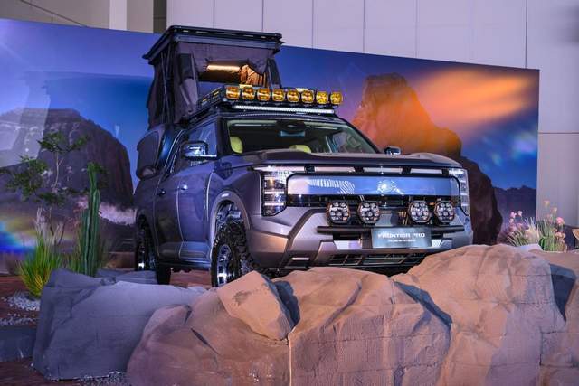 16.99萬元起 鄭州日產(chǎn)鋒坦Frontier Pro全球首發(fā)