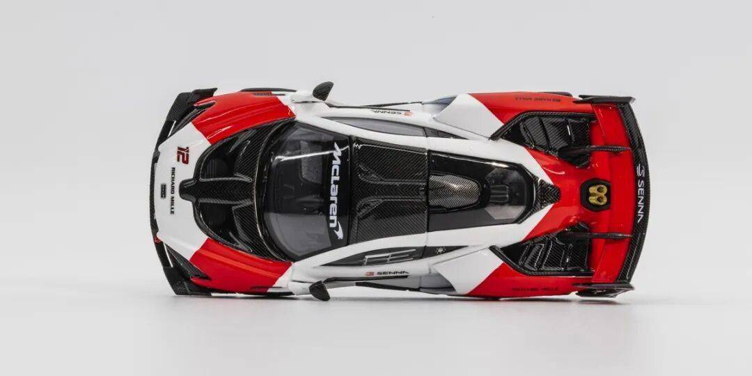 邁凱倫推出了邁凱倫Senna GTR概念車,塞納GTR萬寶路涂裝