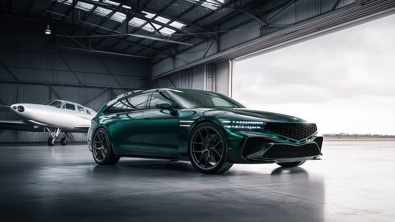 捷尼賽思 G90 獵裝版概念車發布!